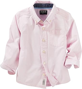 boys pink dress shirt