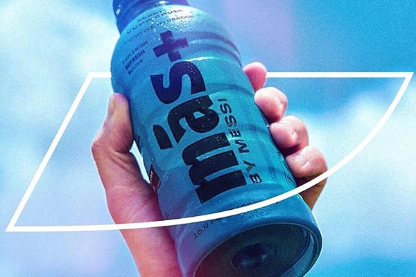 MAS+ BY MESSI BERRY COPA CRUSH FLAVOR – POSITIVE HYDRATION DRINK, ELECTROLYTES & VITAMINS, 500ML