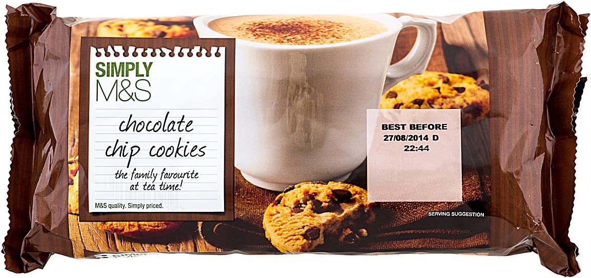 Marks & Spencer M & S Chocolate Chip Cookies 400g Amazon.co.uk Grocery Marks & Spencer M & S Chocolate Chip Cookies 400g Amazon.co.uk Grocery