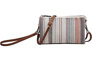 JEN & CO. Riley Small Crossbody Bags Vegan Leather Wristlet Wallets Clutch Purses Shoulder Handbag for Women