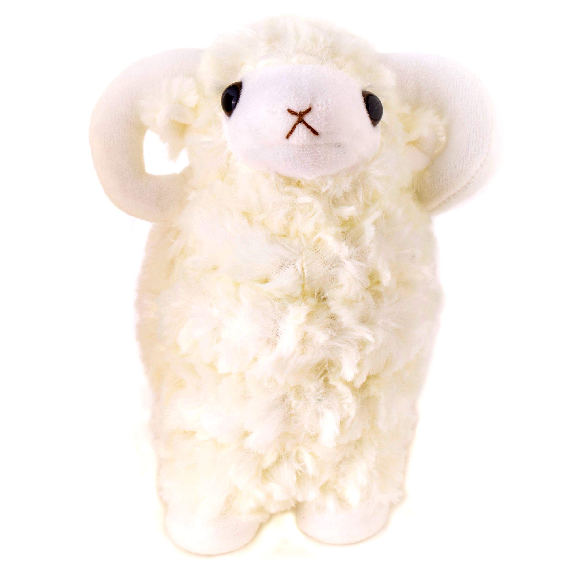 large stuffed sheep