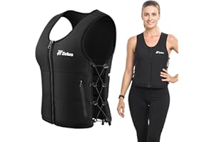 ZELUS Weighted Vest, 10&15lb. Z-Fit Weight Vest for Women Men with Adjustable Soft Iron Weights, Unisex Training Vest for Walking Strength Training, Workout Vest with Pockets Reflective Strip (Black, M/L)