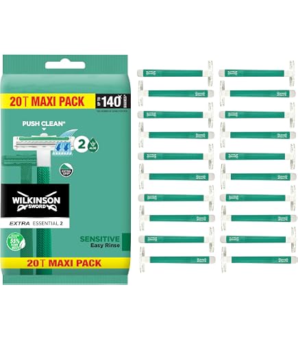 Amazon.com: Wilkinson Sword Xtreme 3 Sensitive, Pack of 8 + 4 Disposable  Razors with a Lubricating Band of Vitamin E and Aloe Vera, Optimal for  Facial Care and Softness : Beauty & Personal Care