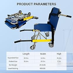 YUPINZHENAI Stair Chair, Ambulance Medical