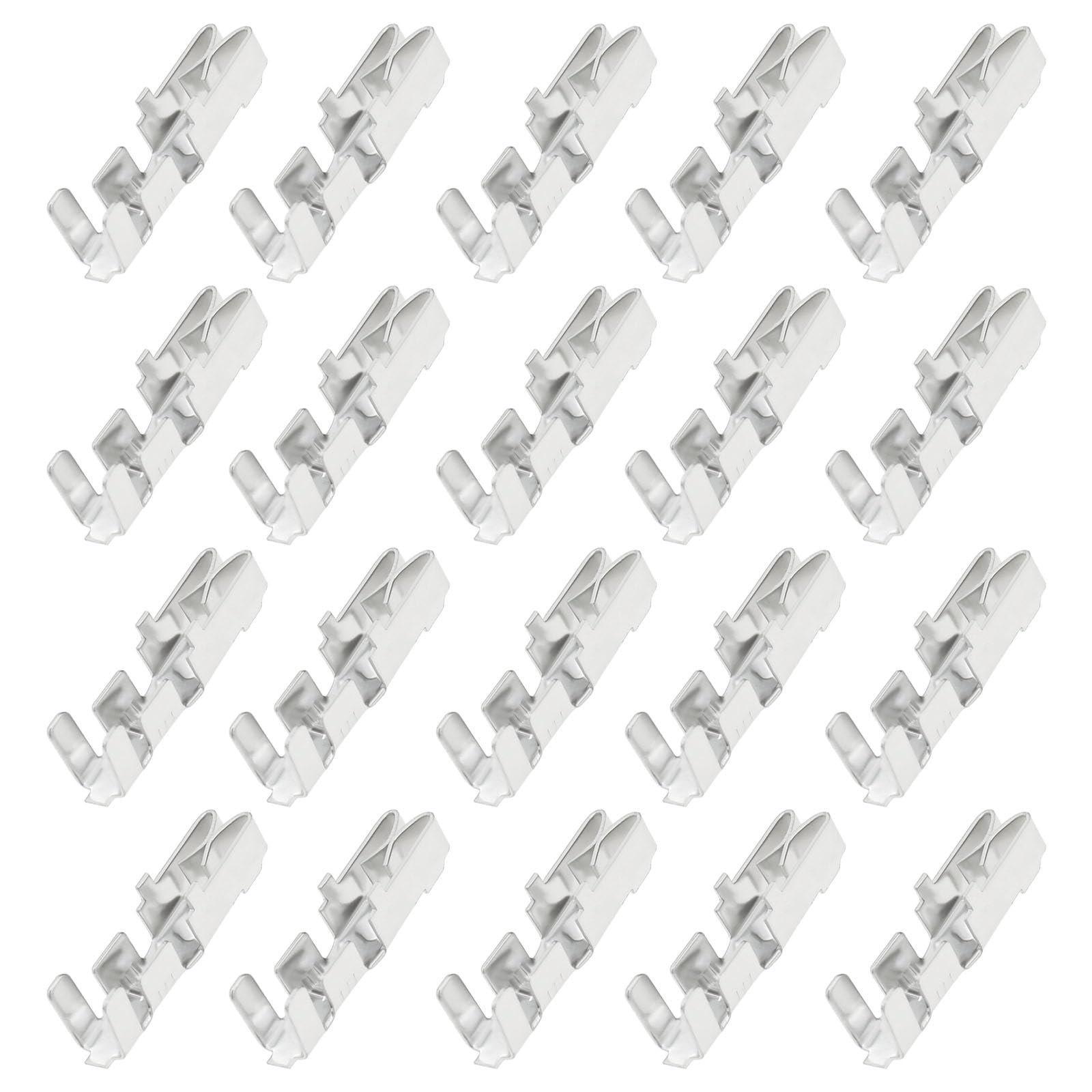 Create idea 50pcs Contact Crimp Connector Waterproof Cable Fuse Spring Connection Crimp Terminal Contact Crimp Plug Crimp Plug Connector for ATO ATC Security Holder