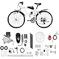OCASAMI 100cc 2 Stroke Bike Engine Kit Bicycle Motor Kit 44 Tooth Sprocket Gasoline Motorized Bike Motor Kit for 26" 28" Bicycle