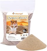 Niteangel Hamster Desert Bath Sand 6 lb No-Dust Bath Litter