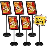 INNOVSIGN 6Pack Adjustable Pedestal Sign Holder