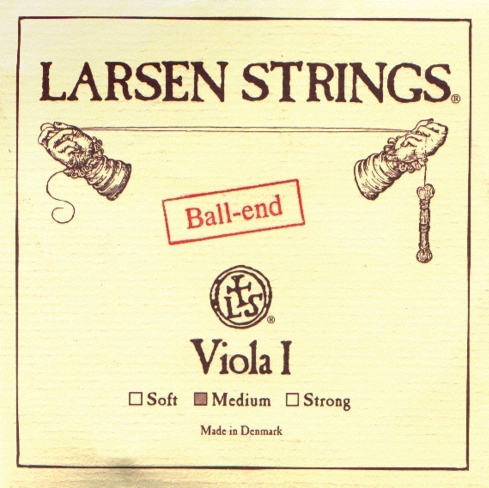 Cordes LARSEN STRINGS Alto La Acier chromé. Boule; Soft