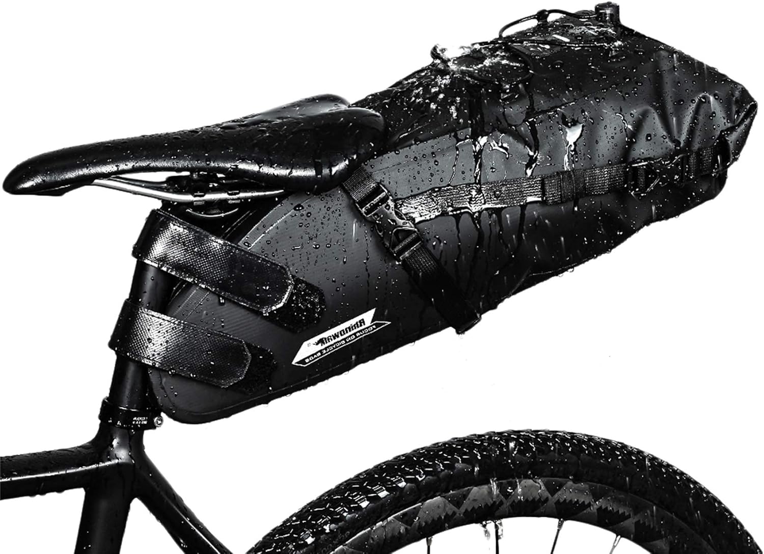 Rhinowalk Bike Saddle Bag Waterproof Cycling Tail Bag Strapon Bike