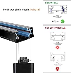 Bravsekai H Track Floating Canopy Connector, H