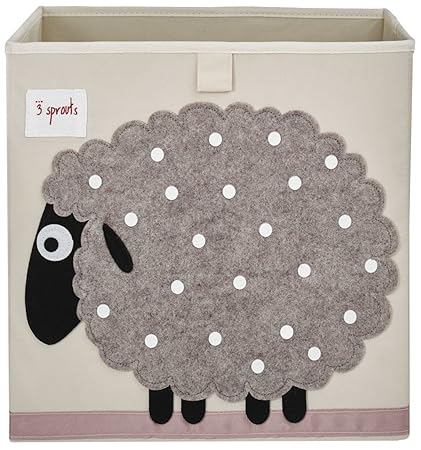 3 Sprouts Aufbewahrungsbox Schaf