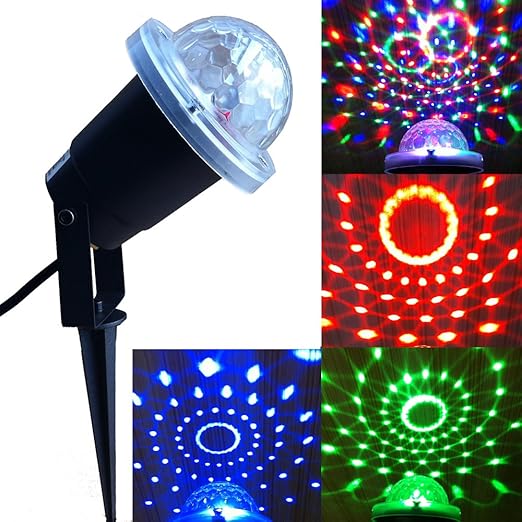 ZgmdaHOME - Proyector LED de color rojo, verde y azul resistente ...