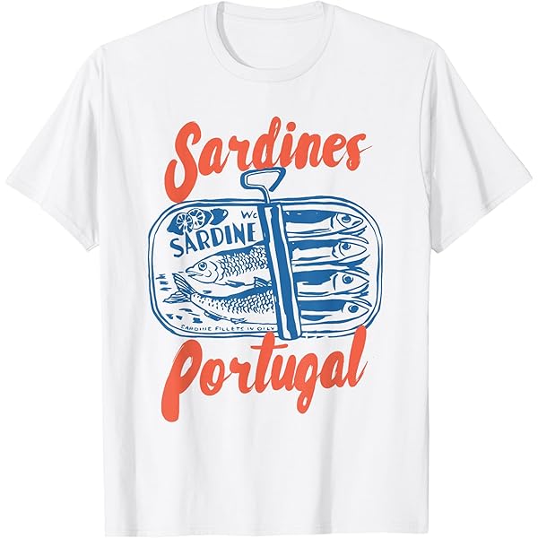 Amazon.com: Sardines Tinned Fish Retro Graphic for Men Women T
