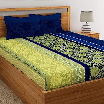 double cot cotton bed sheets