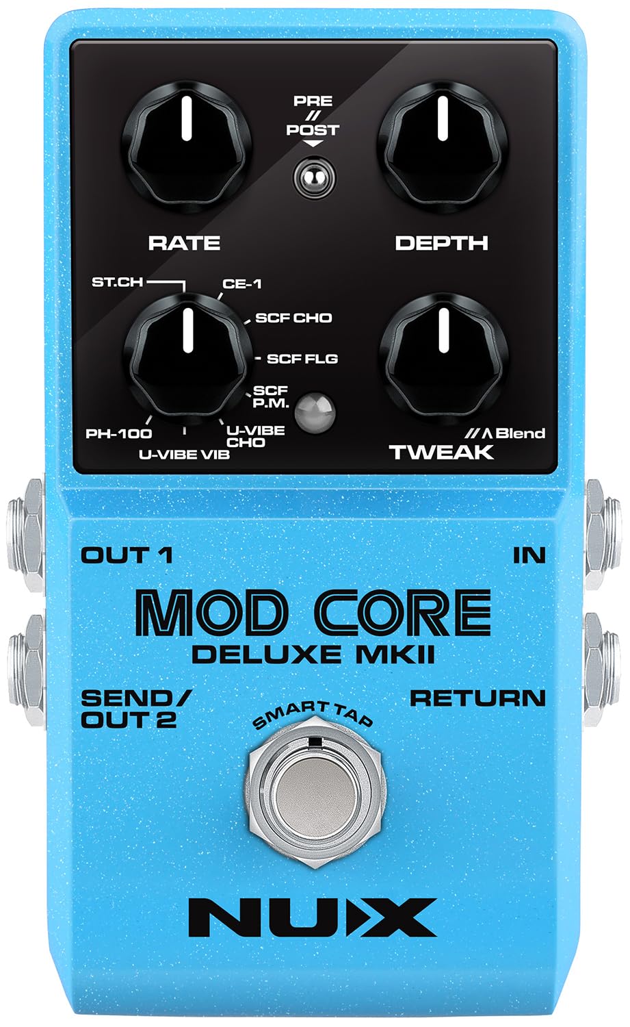 NU-X | Mod Core Deluxe mkII Pedal With New Effect Models, Signal & Routing Options