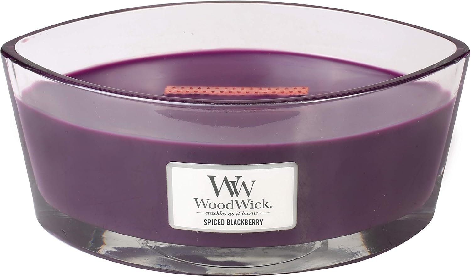 WoodWick Ellipse Scented Candle, Spiced Blackberry - Image 3