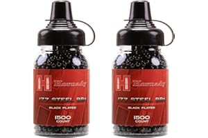 UMAREX Hornady Black Plated .177 Caliber Steel BB Gun BBS (1500 Count)