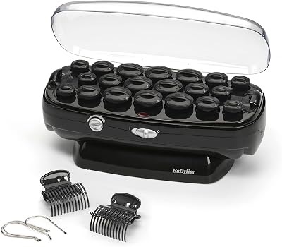 BaByliss 3035U Thermo-Ceramic Heated Hair Rollers 20 Rollers Pins All Hair