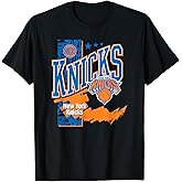NBA Official New York Knicks Barred Player T-Shirt
