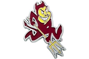 FANMATS NCAA 3D Color Metal Emblem, Diecut Team Logo Auto Emblem