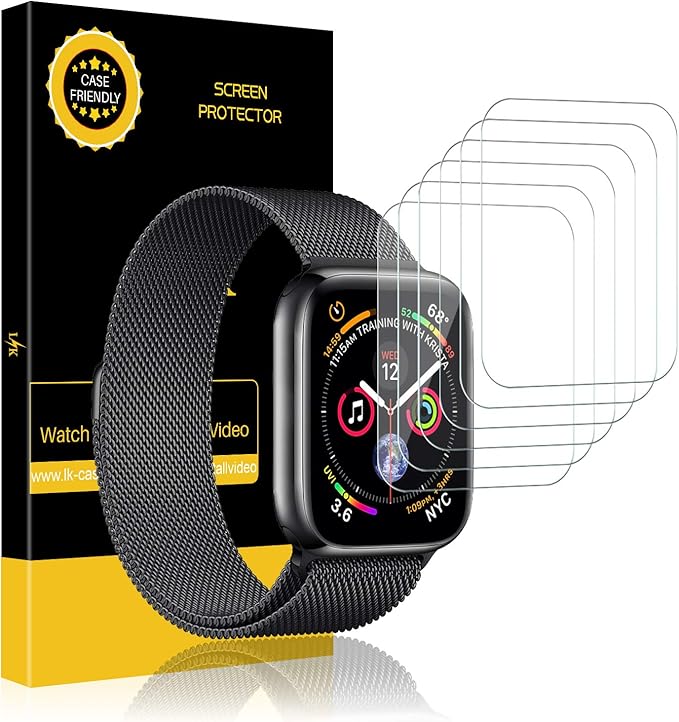 Amazon.com: LK - Protector de pantalla para Apple Watch ...