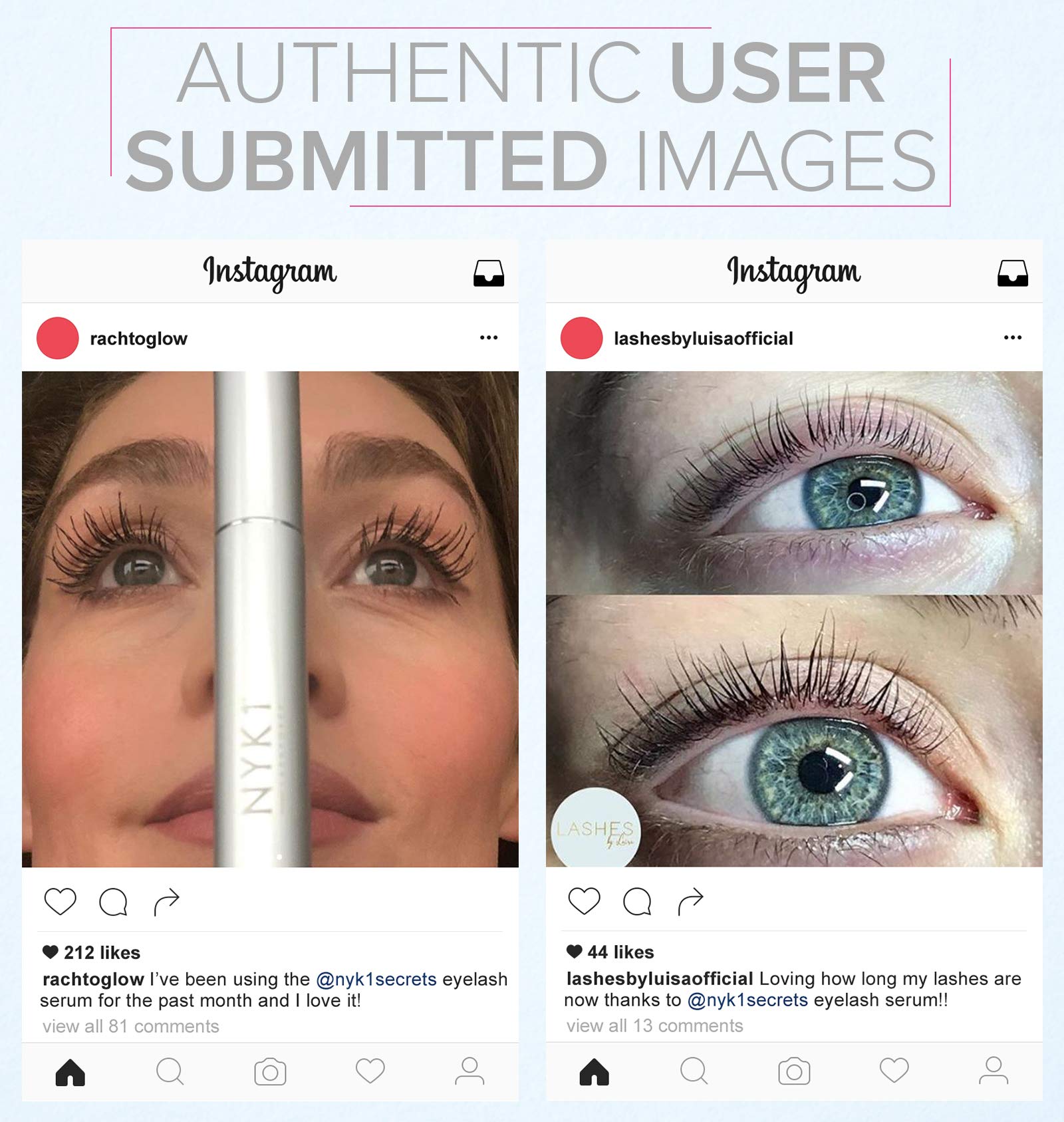 AMAZING Lash Force Eyelash Growth Serum BEST SELLER (8ml) NYK1 Eyelash