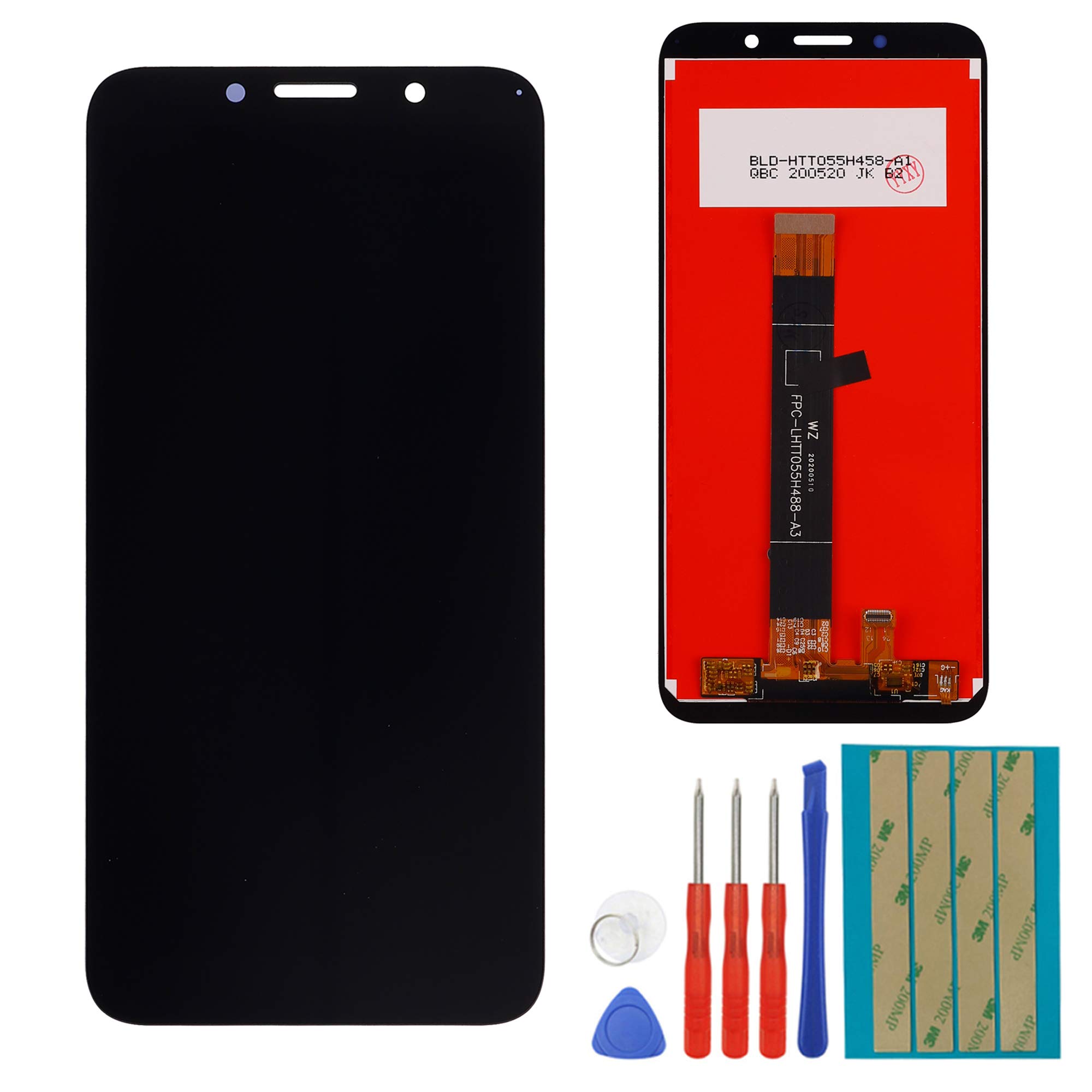 E-YIIVIIL LCD Display Compatible with Moto E6 Play XT2029 XT2029-1 5.5 Inch LCD Touch Screen Display Assembly with Tools