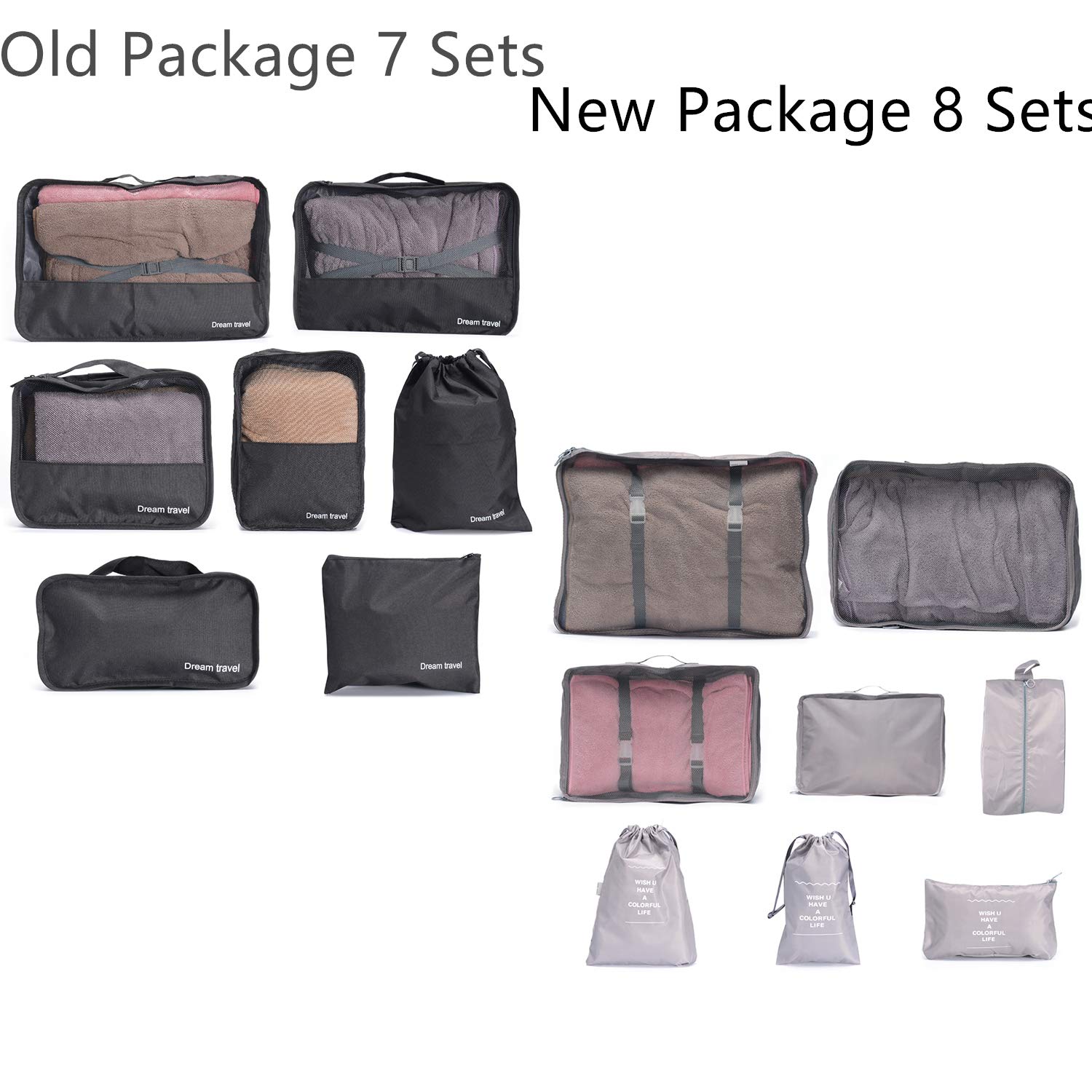 Suitcase packing organisers Clearance