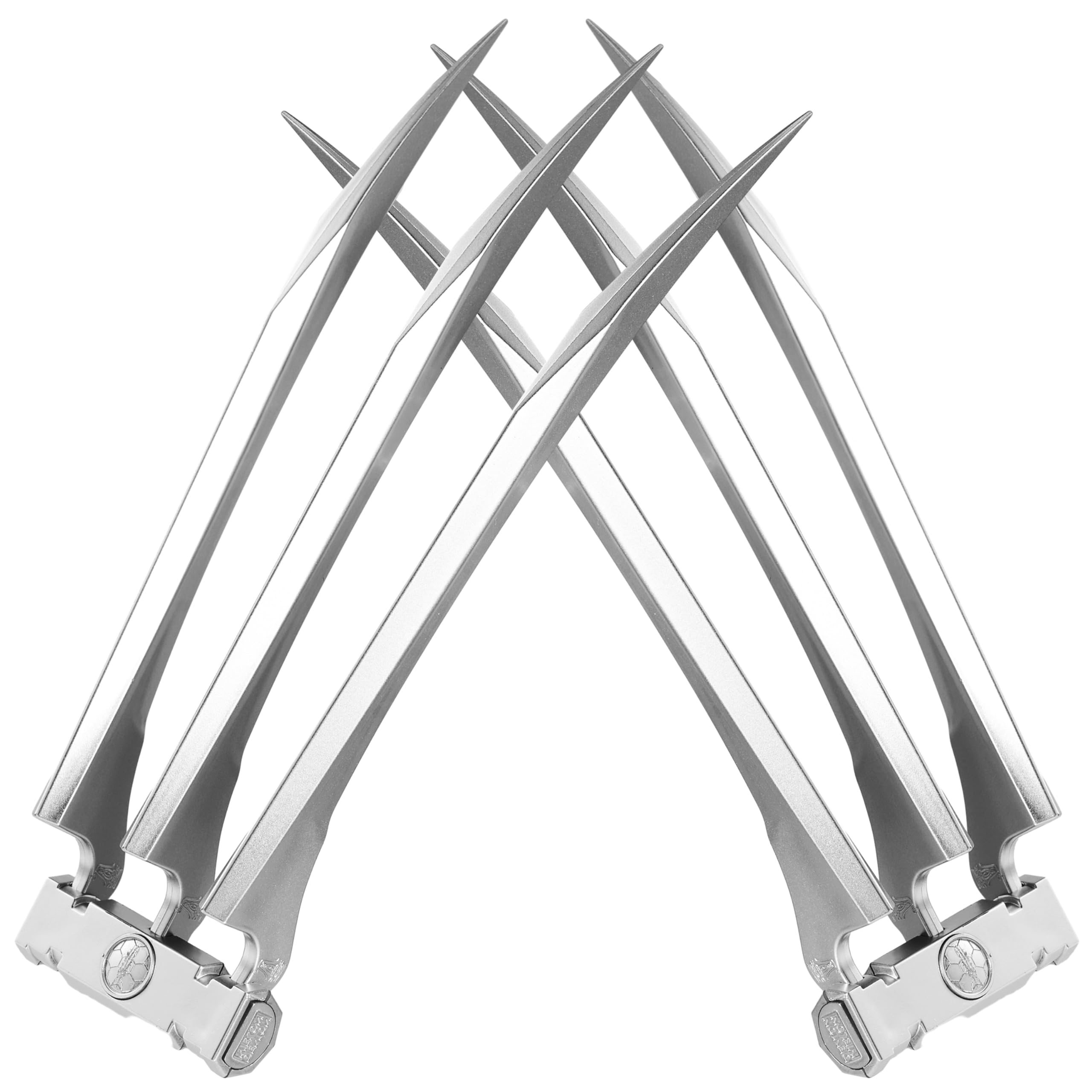 Spooktacular Creations Wolf Claw Set, Halloween Plastic Wolverine Claws Adult Costume for Realistic Wolf Cos Pretend Party Props Accessory