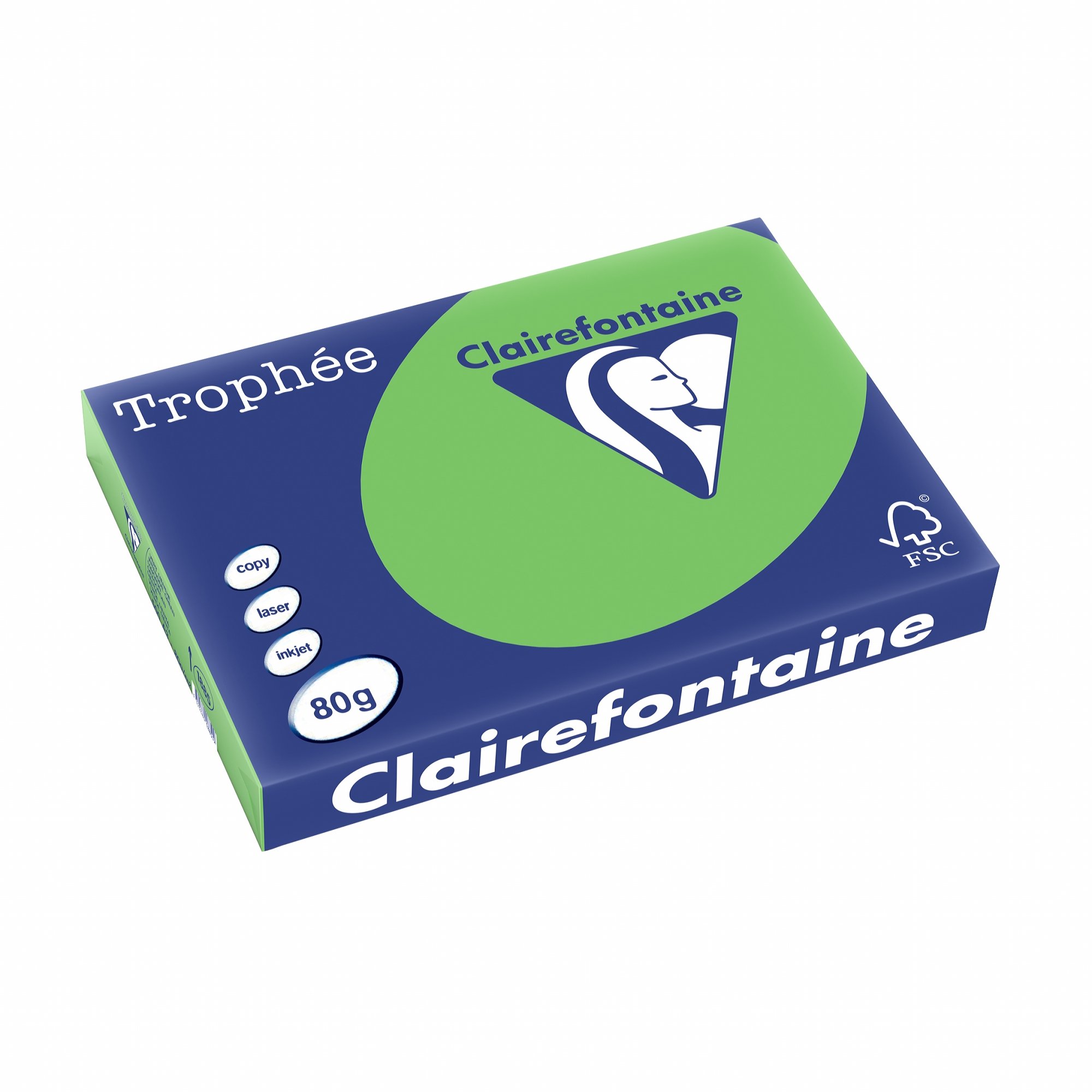 Clairefontaine Trophee 1885C Paper DIN A3 80 g/m² 500 Sheets Mint/Pea Green — image 1