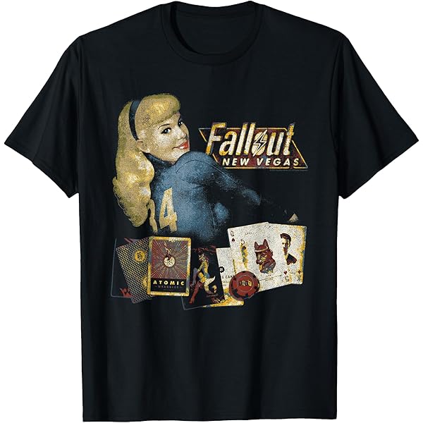 Fallout New Vegas 非売品プロモーションTシャツ フォールアウト NEW 2025 Fallout New Vegas The Courier Wasteland T-Shirt | eBay