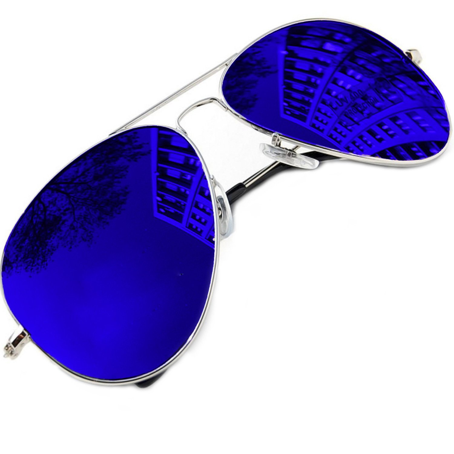 Morefaz Gafas de sol unisex estilo aviador polarizadas protección UV