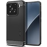 Spigen Rugged Armor Designed for Xiaomi 15 Case (2025) [Military-Grade Protection] - Matte Black