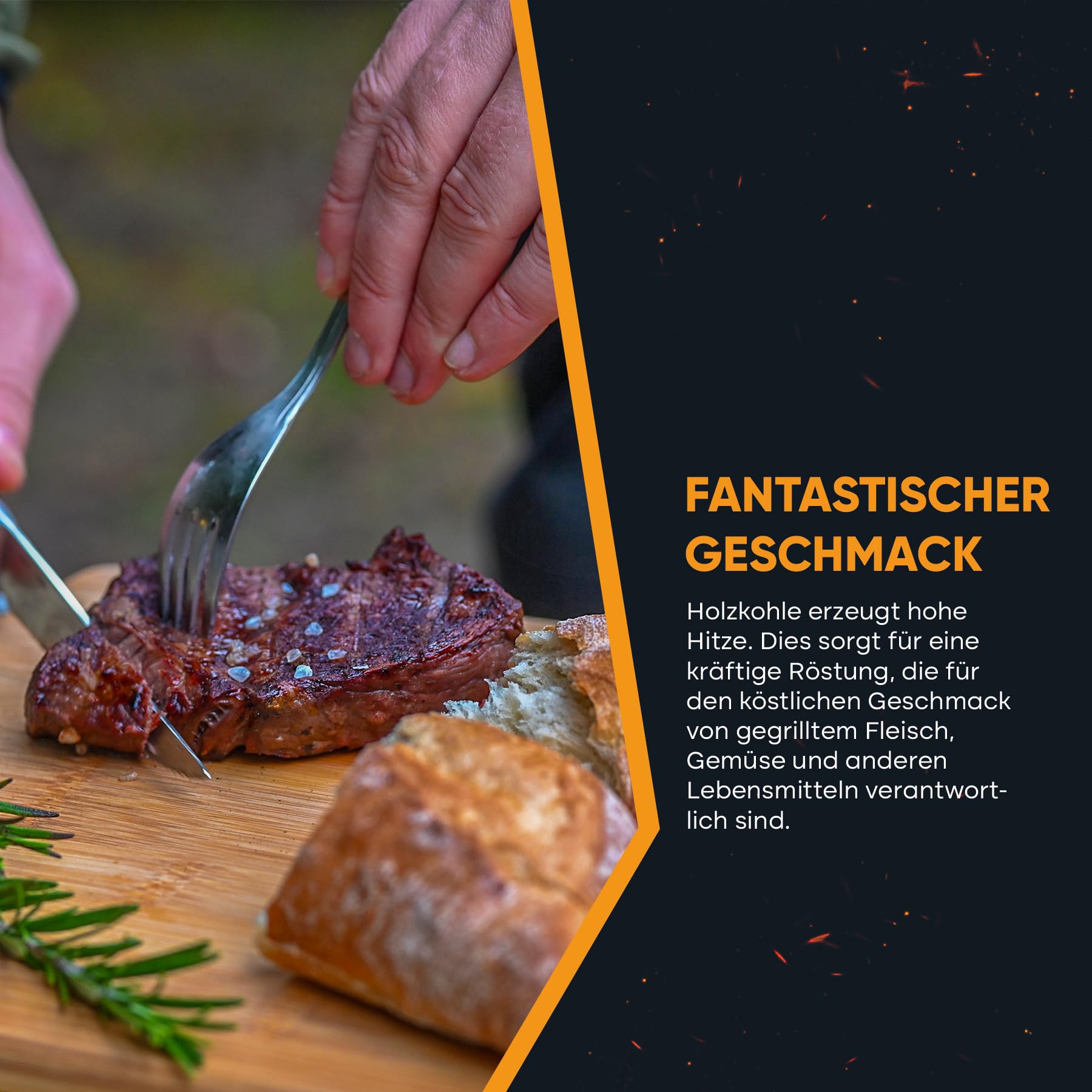 SCHNEIDERFREUDE Premium Klappgrill mit Tasche: DEKRA-zertifizierter Camping-Grill für echte Grillfans - Designed in Deutschland für das ultimative Outdoor-Erlebnis 6