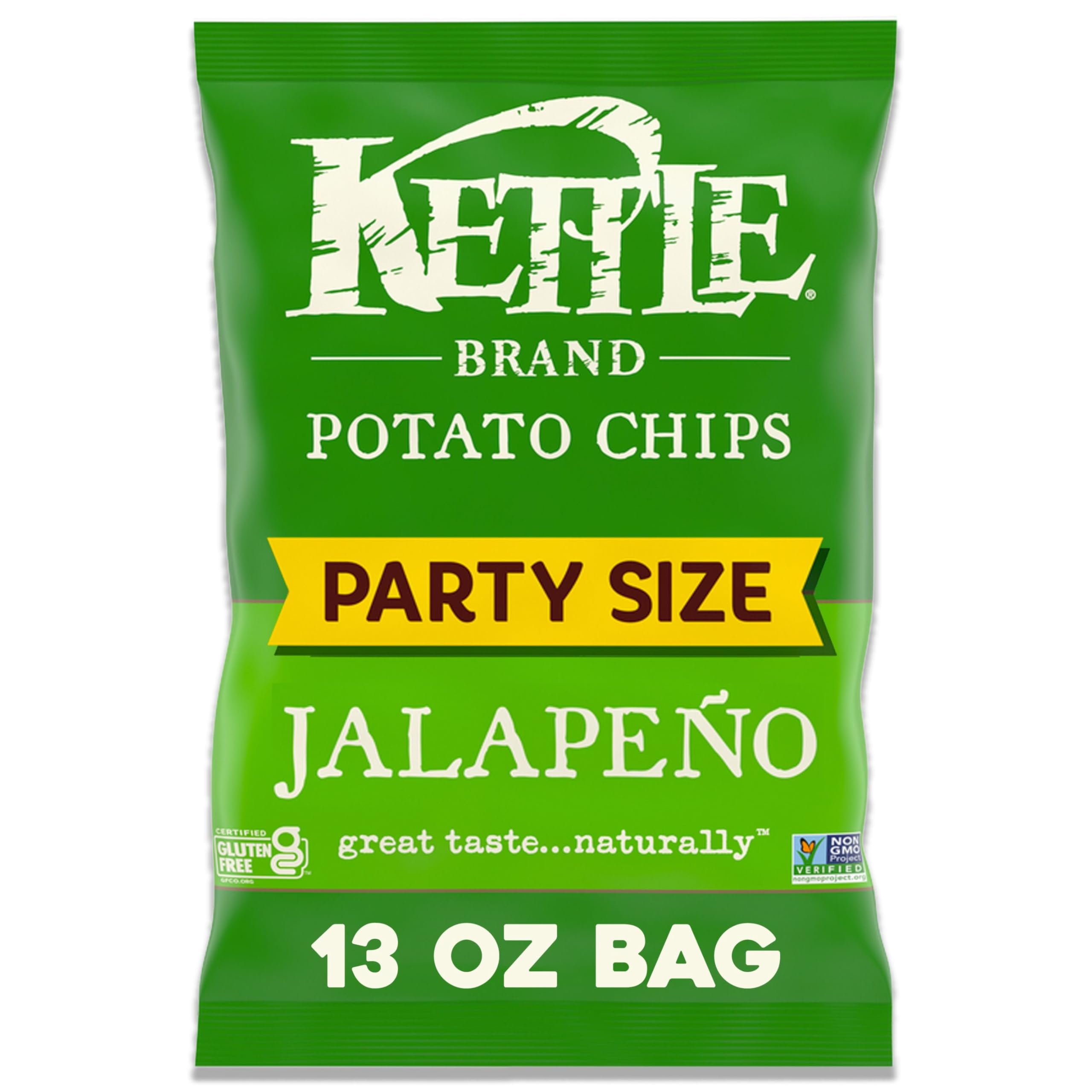 Kettle Brand Potato Chips, Jalapeno Kettle
