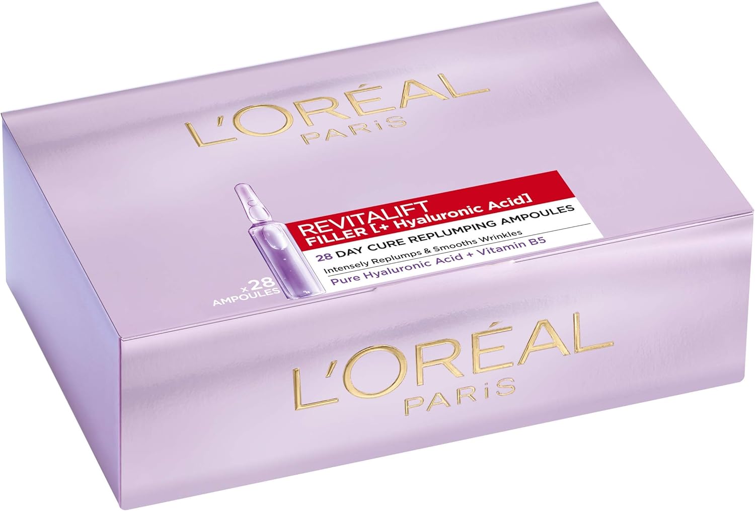 L’Oreal Paris Revitalift Filler Hyaluronic Acid Ampoules 28Day Bumper