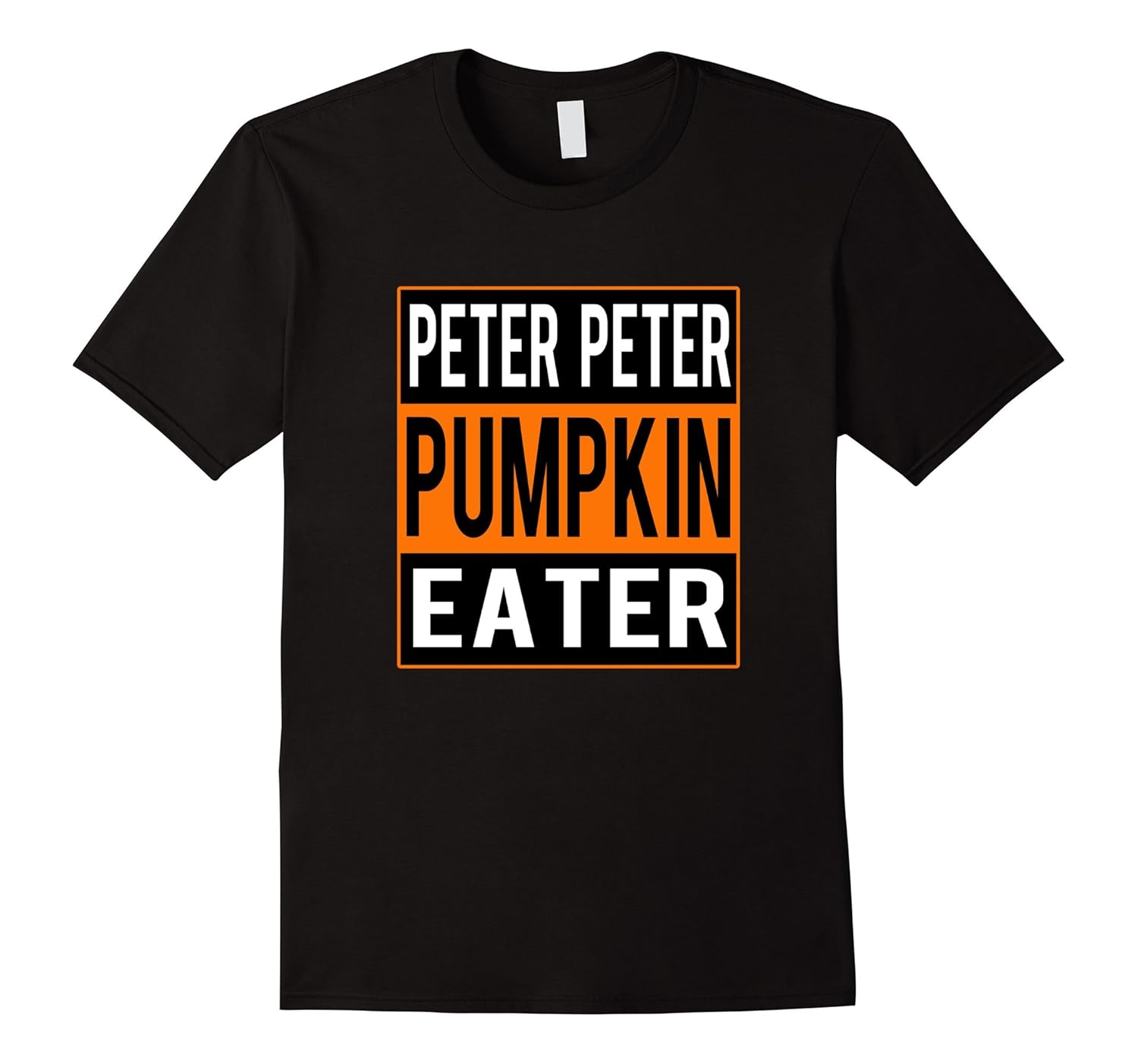 Peter Peter Pumpkin Eater Halloween Couples Costume T-shirt-FL