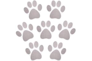 Mudder 20 Pcs Non Slip Bathtub Stickers Non Slip Shower Sticker Adhesive Paw Decals Treads Non Slip Traction to Tubs Bathtub Stickers Anti Slip Applique for Bathtub Pools, Boats, Stairs