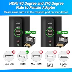 8K 90 Degree HDMI 2.1 Adapter 2