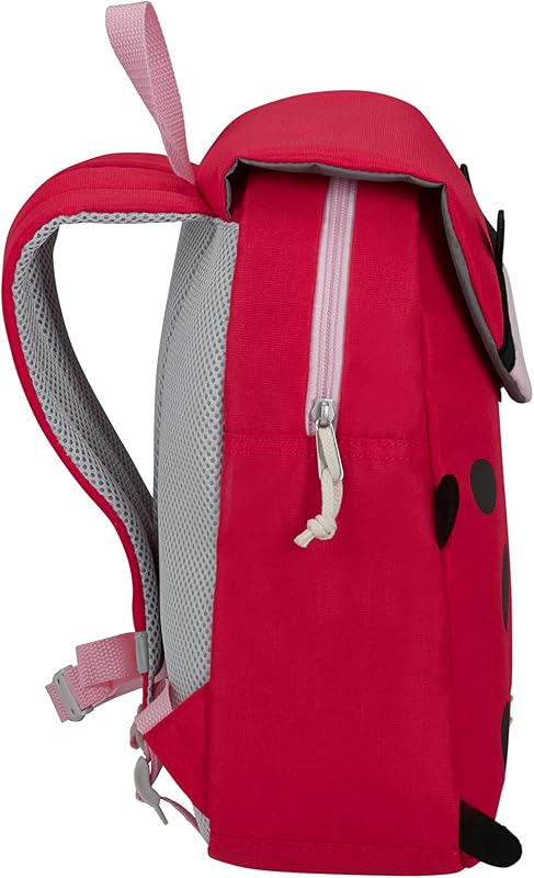 Happy Sammies Eco - Sac à dos pour enfants S +, 32 cm, 11 L, Red (Ladybug Lally)