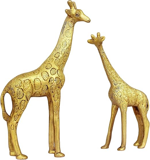 Amazon Com Maithil Art Show Pieces For Living Room Brass Giraffe