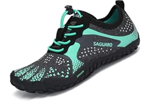 SAGUARO Kids' Barefoot Shoes Boys Girls Quick Dry Aqua Athletic Sneakers Lightweight Sport Footwear Toddler Water Shoes
