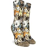 Good Luck Sock Men's American Flag & Presidents Socks, Adult