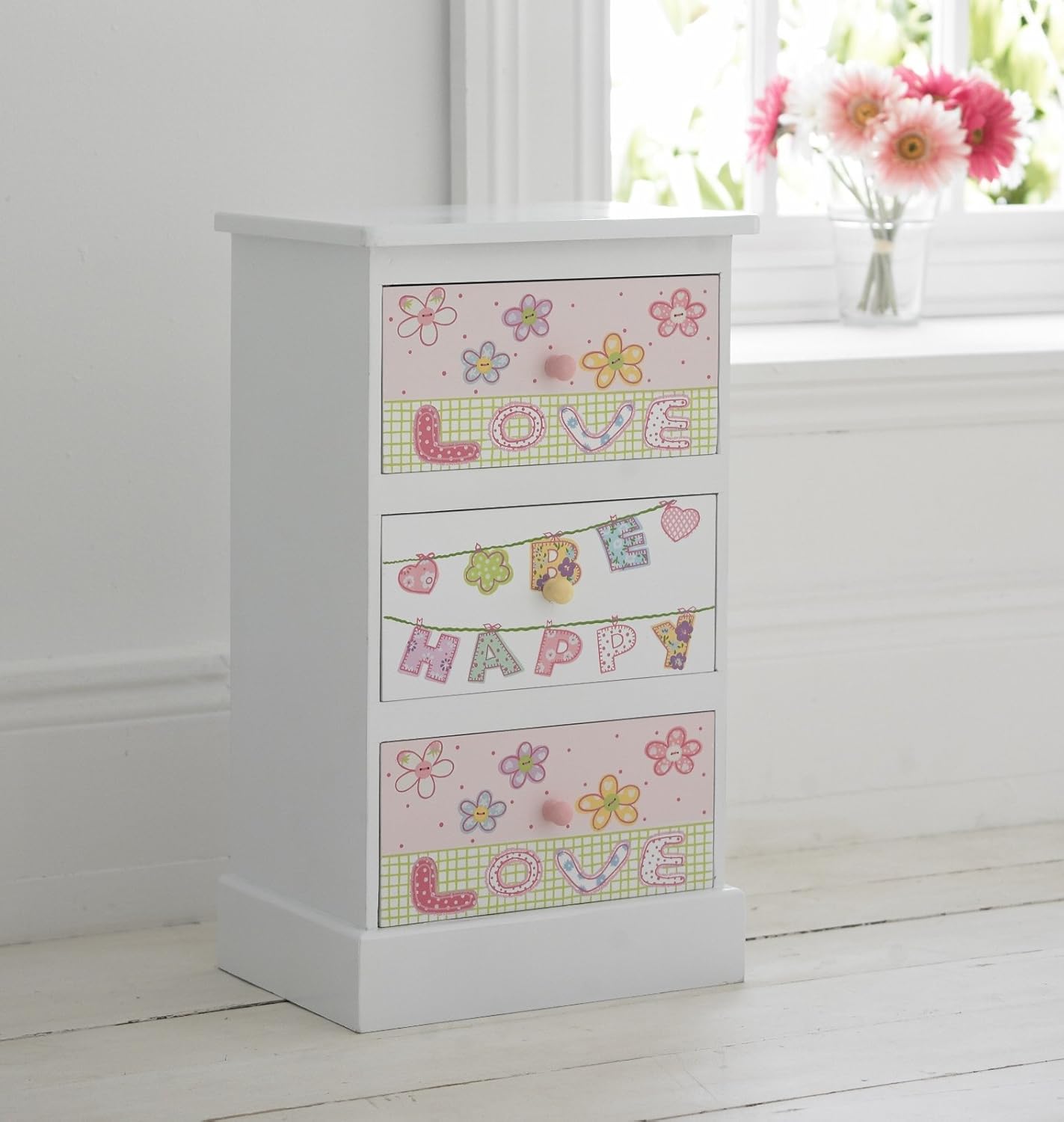 girls bedside cabinet