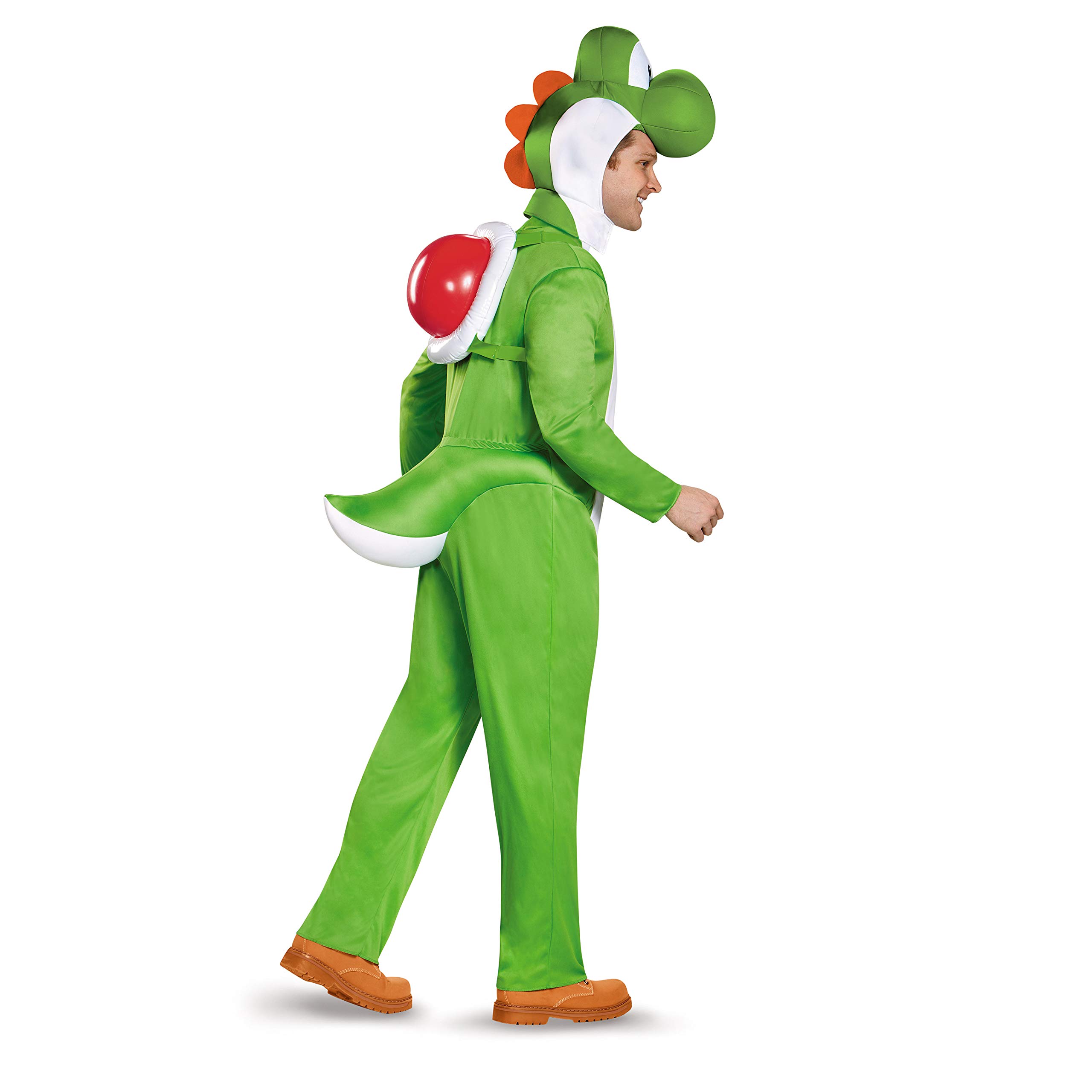 Photo 1 of Disguise Men's Yoshi Deluxe Adult Costume, Green, X-Large