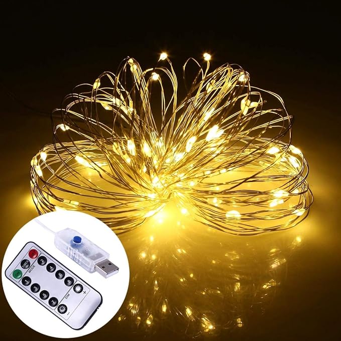 Chronos USB LED Fairy Copper String Lights