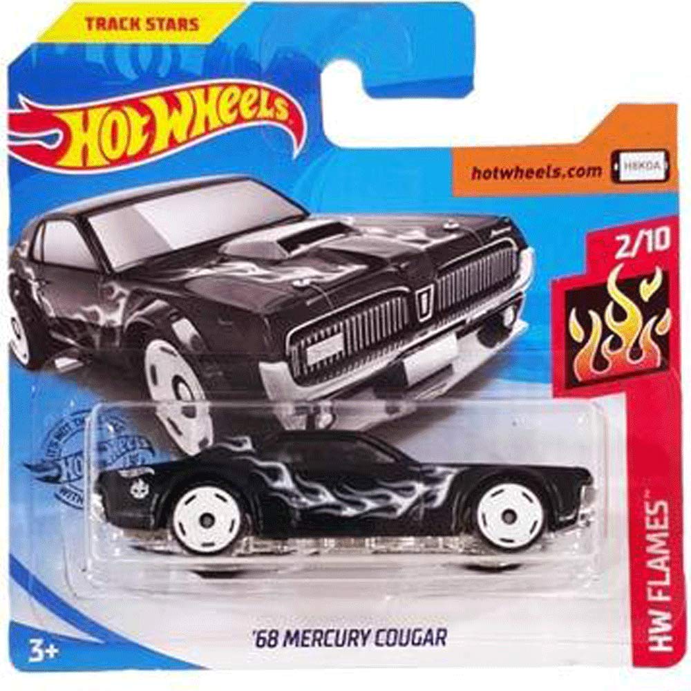 Hot Wheels Ford '68 Mercury Cougar Hw Flames 2/10 2019 (164/250) Short Card