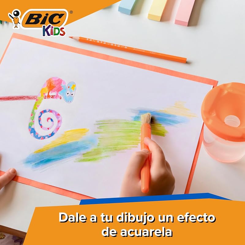 Aquacouleur, Volver a la Escuela, Lápices de Acuarela Efecto Pintura, Paquete de 24 Unidades