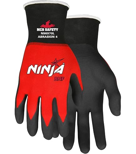 Amazon.com: MCR Safety Gloves N96790XL Ninja BNF 15 Gauge Work